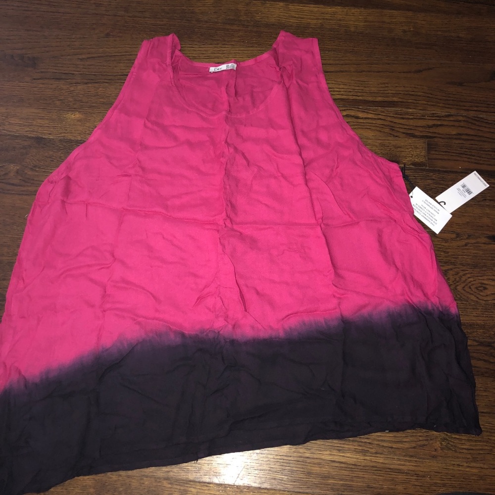 Pink tie dye shirt
